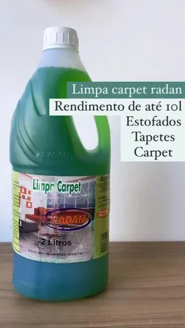 Limpa carpet e estofado