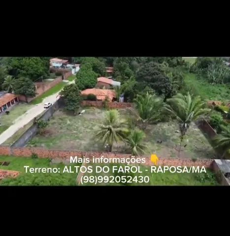 TERRENO NO ALTOS DO FAROL do ARAÇAGI/ RAPOSA-MA 