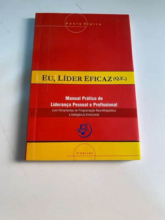 Livro Eu, Lider Eficaz 
