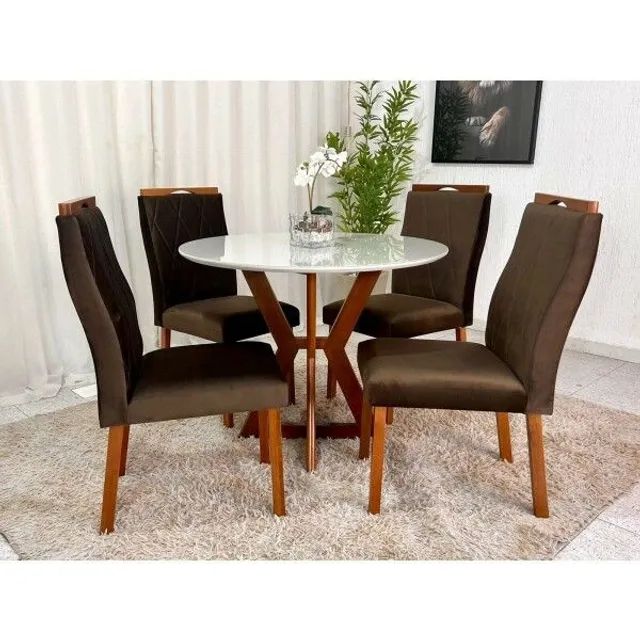 Mesa de Jantar Ibiza com 4 cadeiras!! Rf3328m - Foto 2