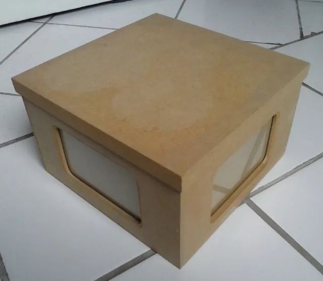 Caixa G mdf para pintar ou forrar