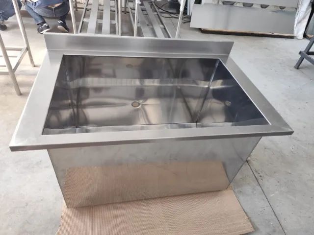 Tanque Pra Chumbar - Retangular - Aço Inox - Foto 3