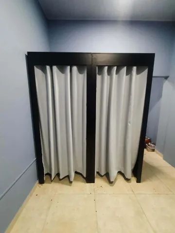 Provador Duplo Preto 100% MDF - Direto da Fábrica - Foto 2