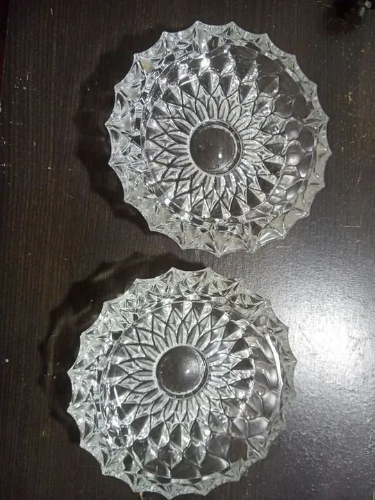 2 Cinzeiro de Cristal - Perfeito estado!