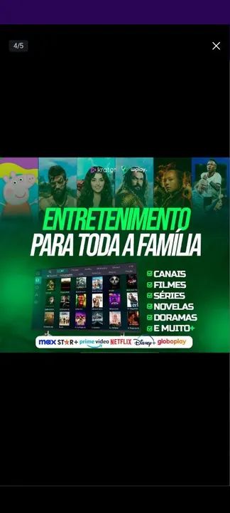 T.v Box novo !! - Foto 4