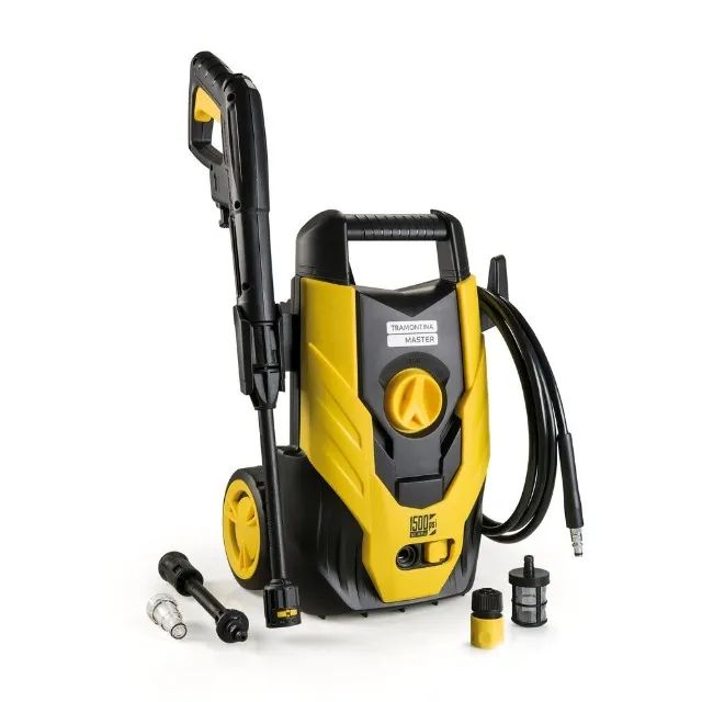 Lavadora de Alta Pressão 1200w 1500Psi Com Roda Tramontina - Foto 2
