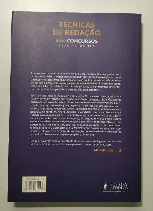 Livro: Técnicas de Redação para Concursos - Teoria e Prática - Editora Juspodivm - Foto 2