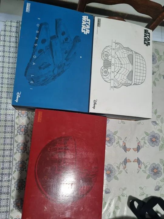 3 caixas Nerd ao Cubo, Star Wars colecionador. 