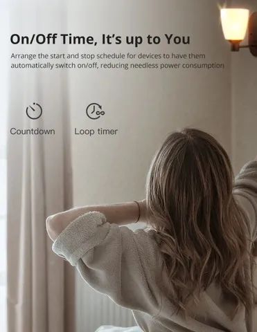 Tomada Lâmpada Wifi Sonoff Mini, Compatível com Alexa, Controle a distância  - Foto 3