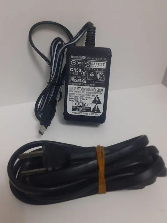 Fonte Carregadora P Cameras Sony AC- L100 - Foto 4