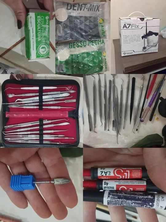 articulador semi ajustável e vários produtos para lllpróltese - Foto 4
