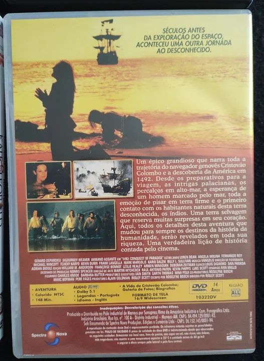 4 DVDs - Coleção de Filmes Clássicos Pacote - Foto 6