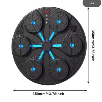 Aparelho de Treno de Boxe Eletrônico com Som Bluetooth com Luvas z757 - Foto 5