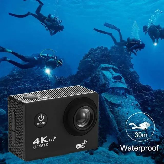 ?Câmera Filmadora Ação Sport 4k Ultra Hd Dv Wi-fi ?  - Foto 3