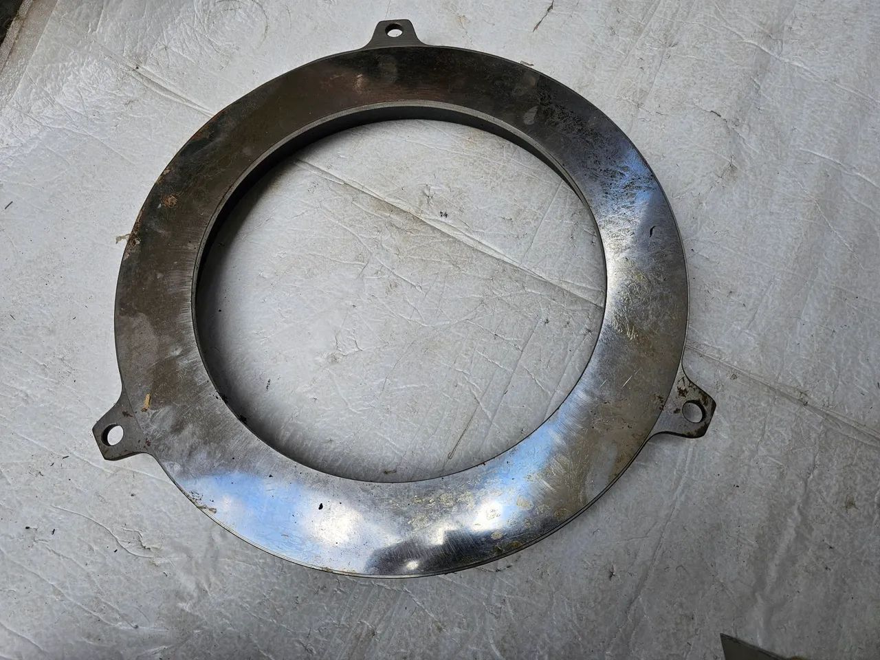 Carregadeira caterpillar 950 960 962 pistao flange novo original  8R4568 - Foto 5