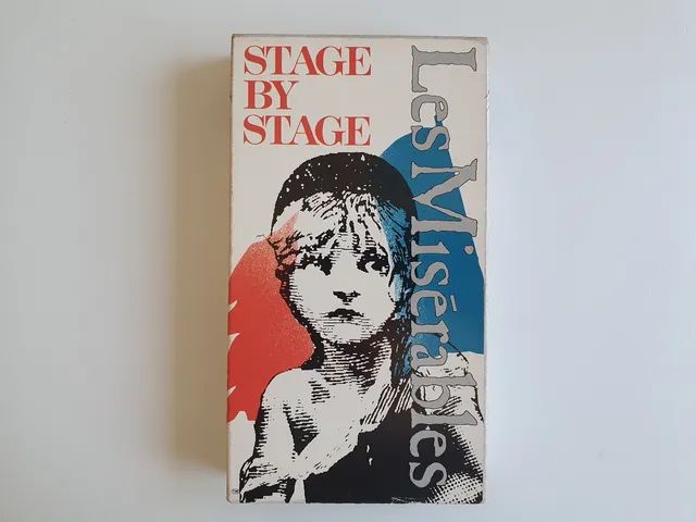 Vhs Importado EUA Les Misérables Stage by Stage - documentário Relíquia 