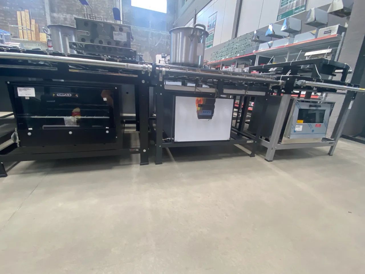 FORNO INDUSTRIAL EXTRA PARA FOGÃO PORTA PINTADA 40X40 - MR FOGÕES  - Foto 5