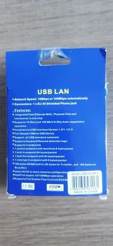 Adaptador usb para rede Rj4564330135410049121