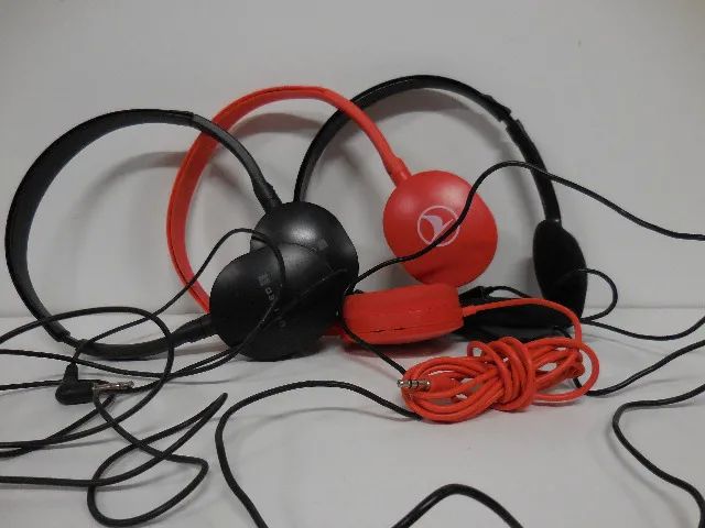 fones ouvido avião