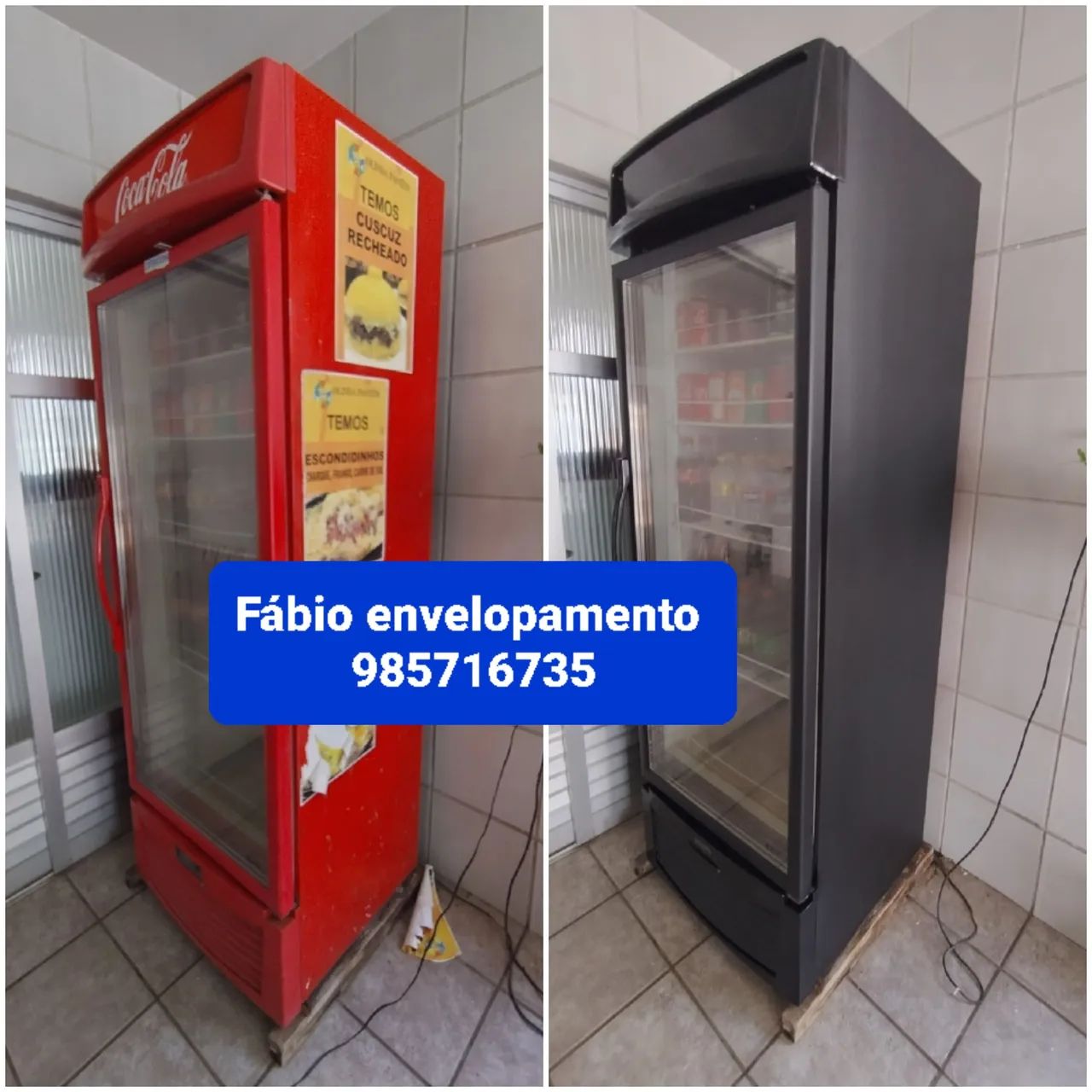 Envelopamento de geladeira, freezer, expositor e frigobar  - Foto 2