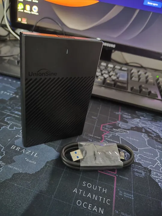 HD Externo 1TB USB3.0 brinde 44 Filmes