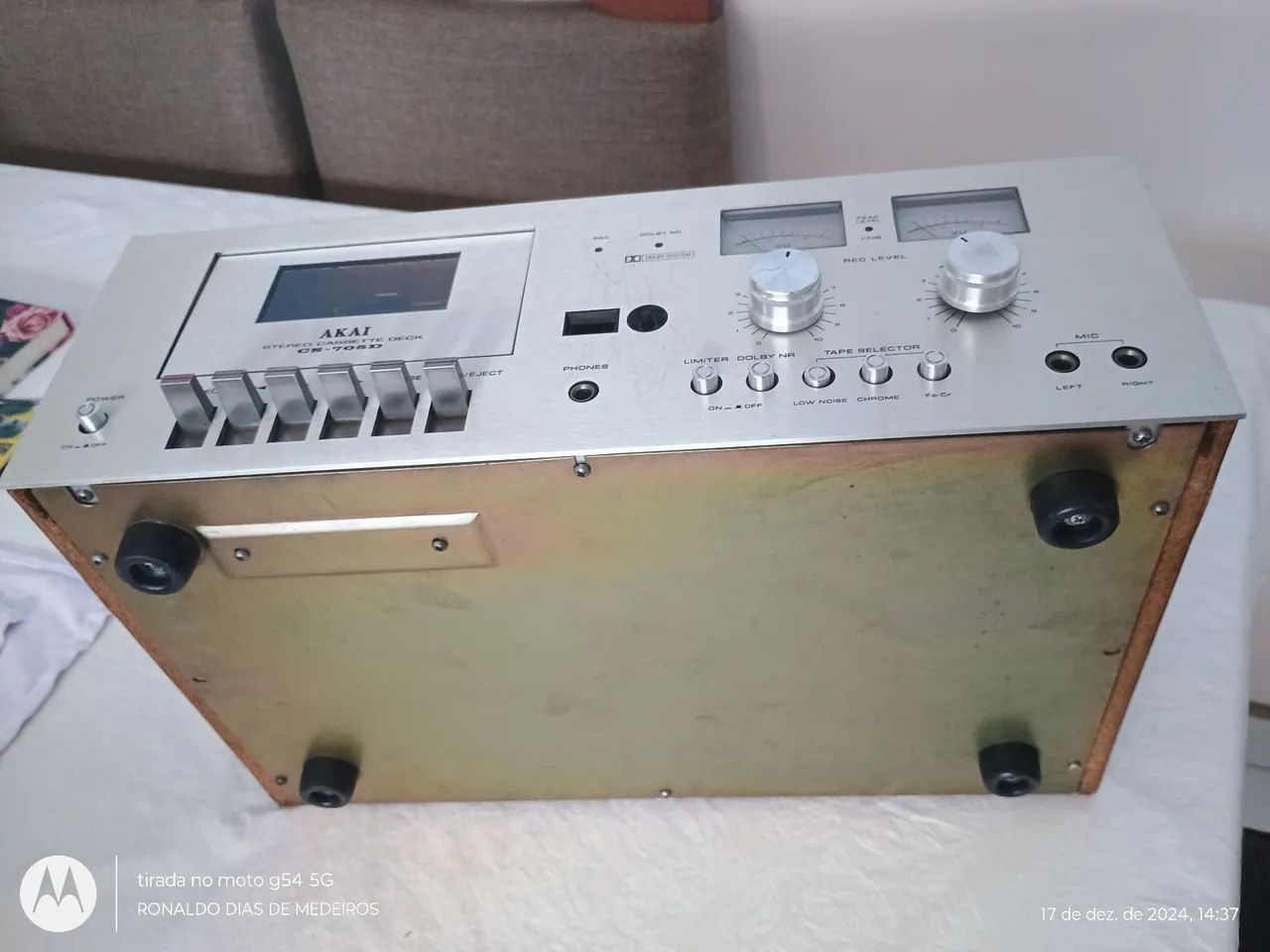 Tape deack Akai cs705d