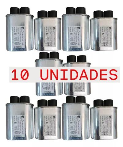 Capacitor para Microondas Diversos Modelos 10 Unidades