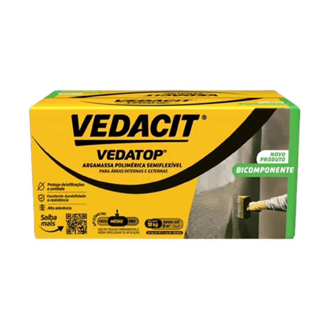 Impermeabilizante Vedatop 18kg Vedacit