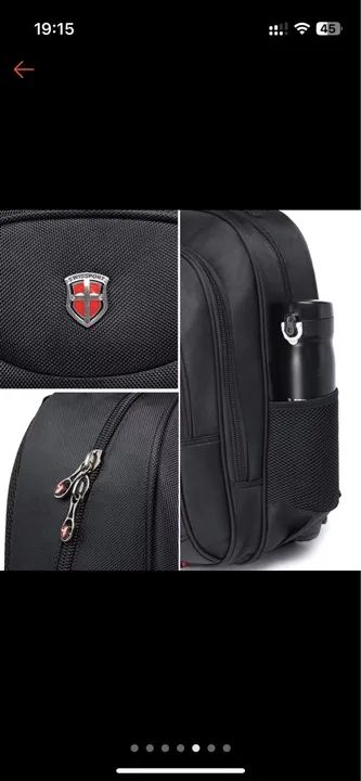 Mochila Swissport MacBook Notebook IPad Executiva Bolsa - Foto 4