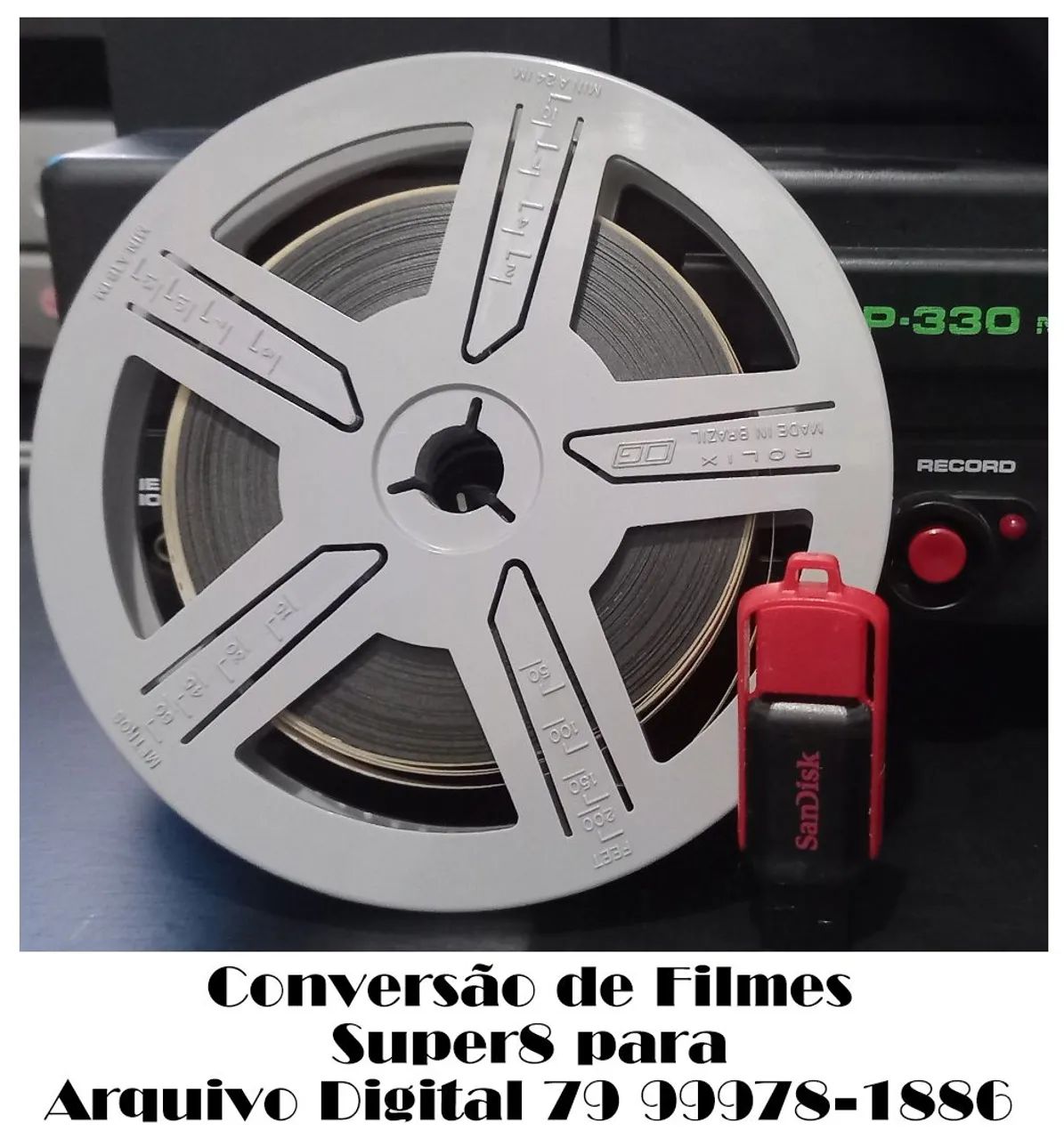 Digitalização de Filmes Bitola 8mm e Super8 - Foto 2