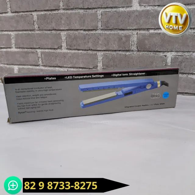 Prancha de Cabelo Profissional + Entrega Grátis e Garantia - Foto 2