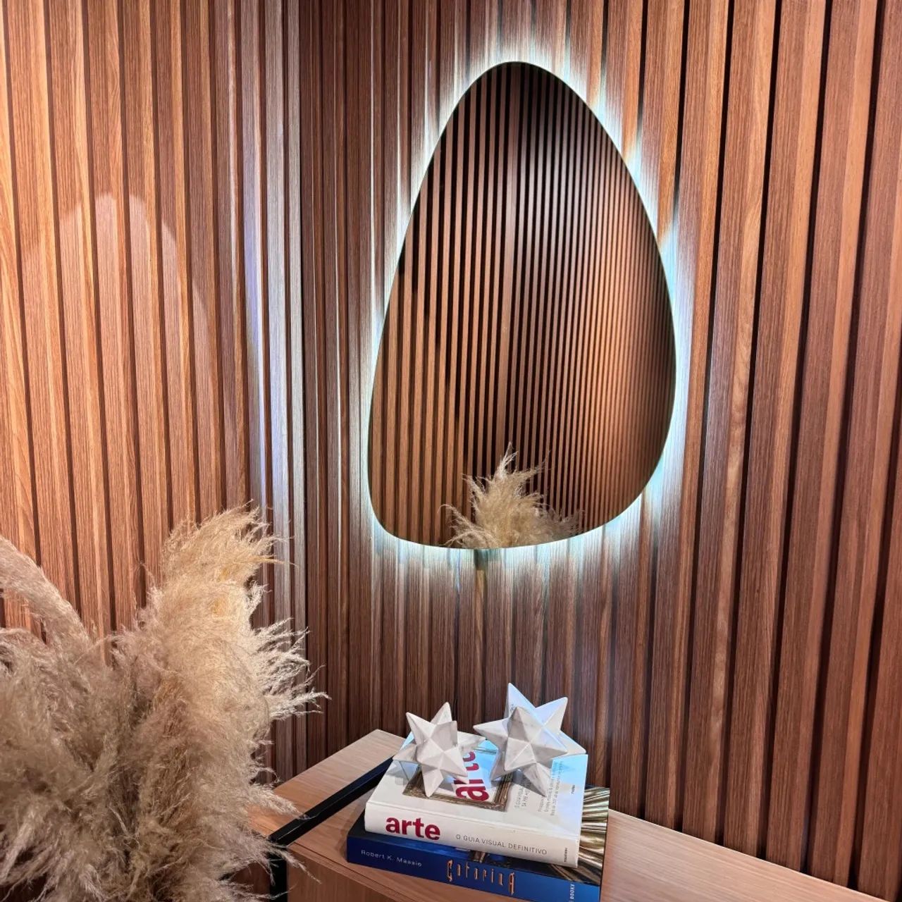 Espelho Slim Orgânico com LED 80x60cm - Foto 4