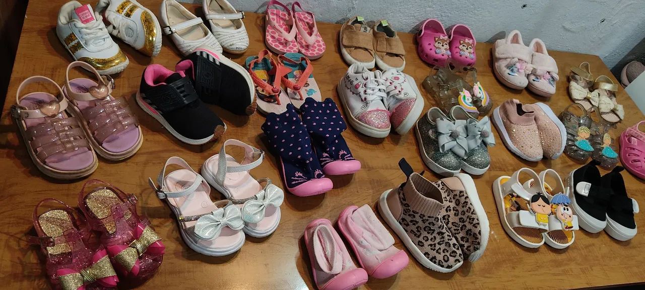 Lote calçados menina 18/20 *SOMENTE LOTE*  - Foto 4