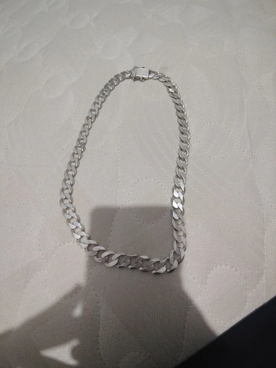 Corrente masculina de prata top toda boa 145 gramas por apenas 1000 reais
