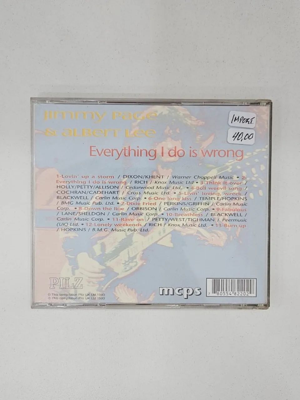 Jimmy Page & Albert Lee - Everything I do is wrong - Foto 2