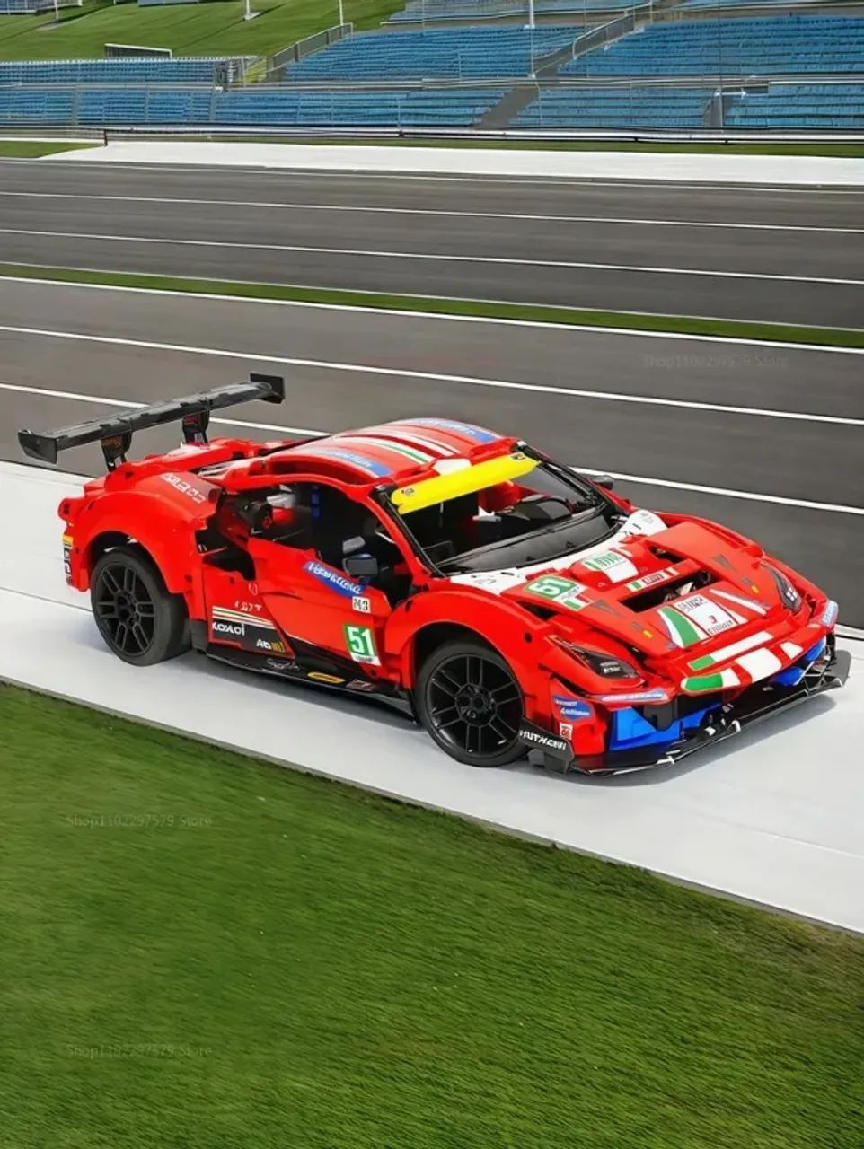 Tipo Lego Ferrari 488 GTE 1:10 1684 peças - Foto 2