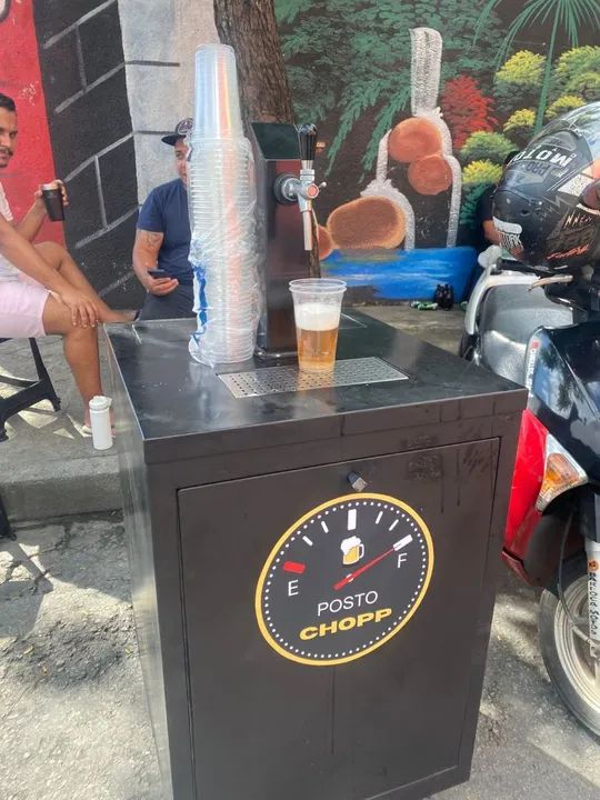 Aluguel chopeira bomba de gasolina e serviço de delivery de chopp - Foto 5