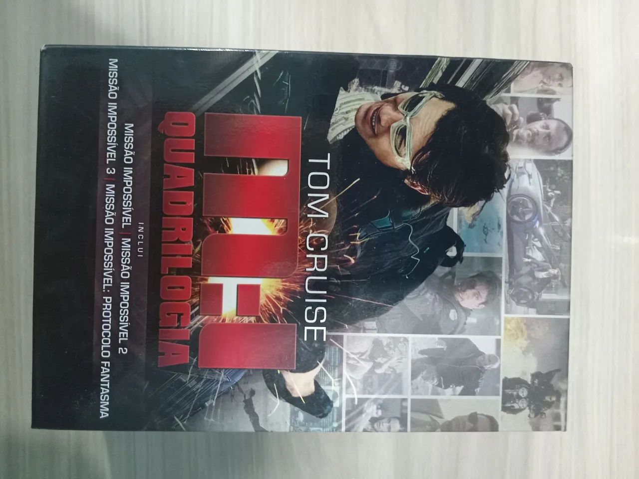 Quadrilogia Missão Impossível - Tom Cruise - Blu-Ray