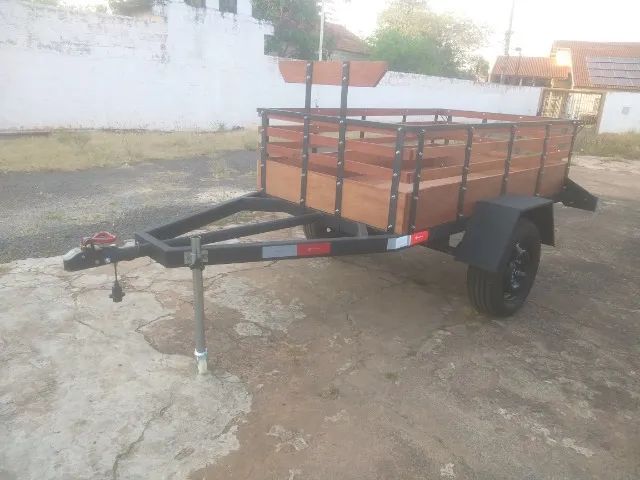 carretinha tipo fazendinha para 400, 500, 600 e 750 kg - Foto 3