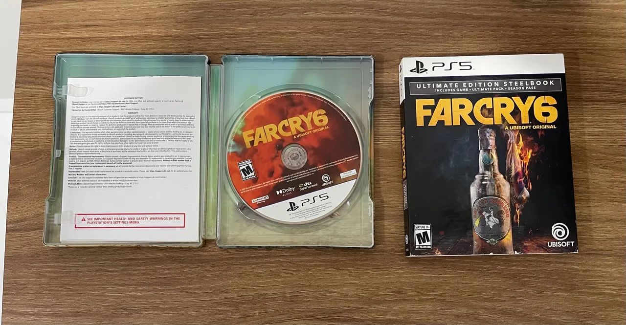 Far Cry 6 - Edição Ultimate Steelbook PS5 - Foto 2