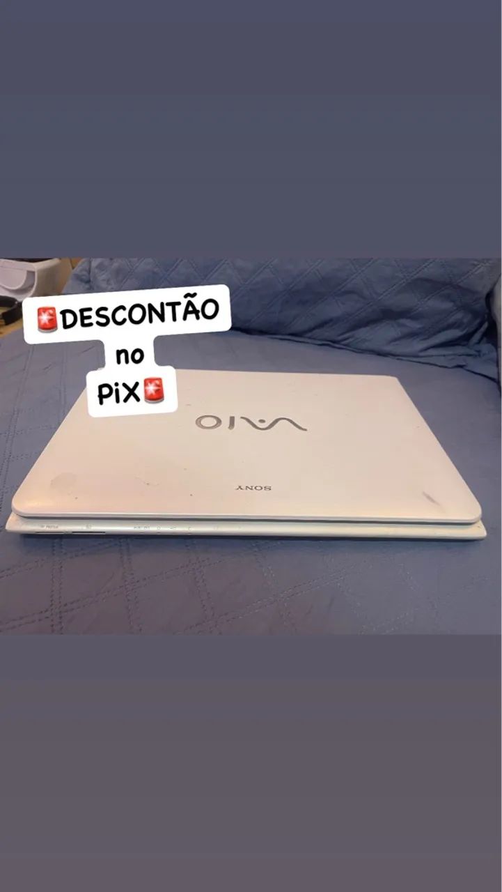 Notebook Sony -VAIO  ?- COR - BRANCO (Perolado) Leve e elegante, - Foto 5