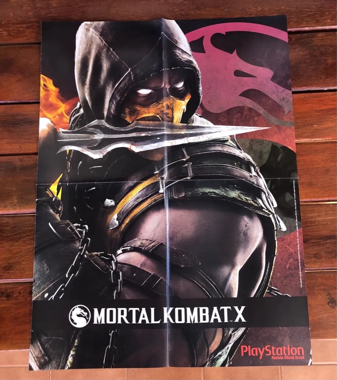 Pôster Mortal Kombat X - PlayStation - Foto 3