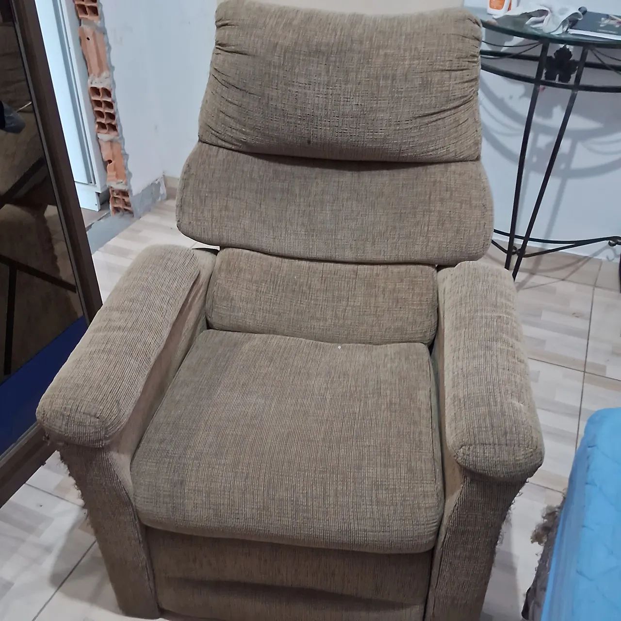 Poltrona reclinável confortável