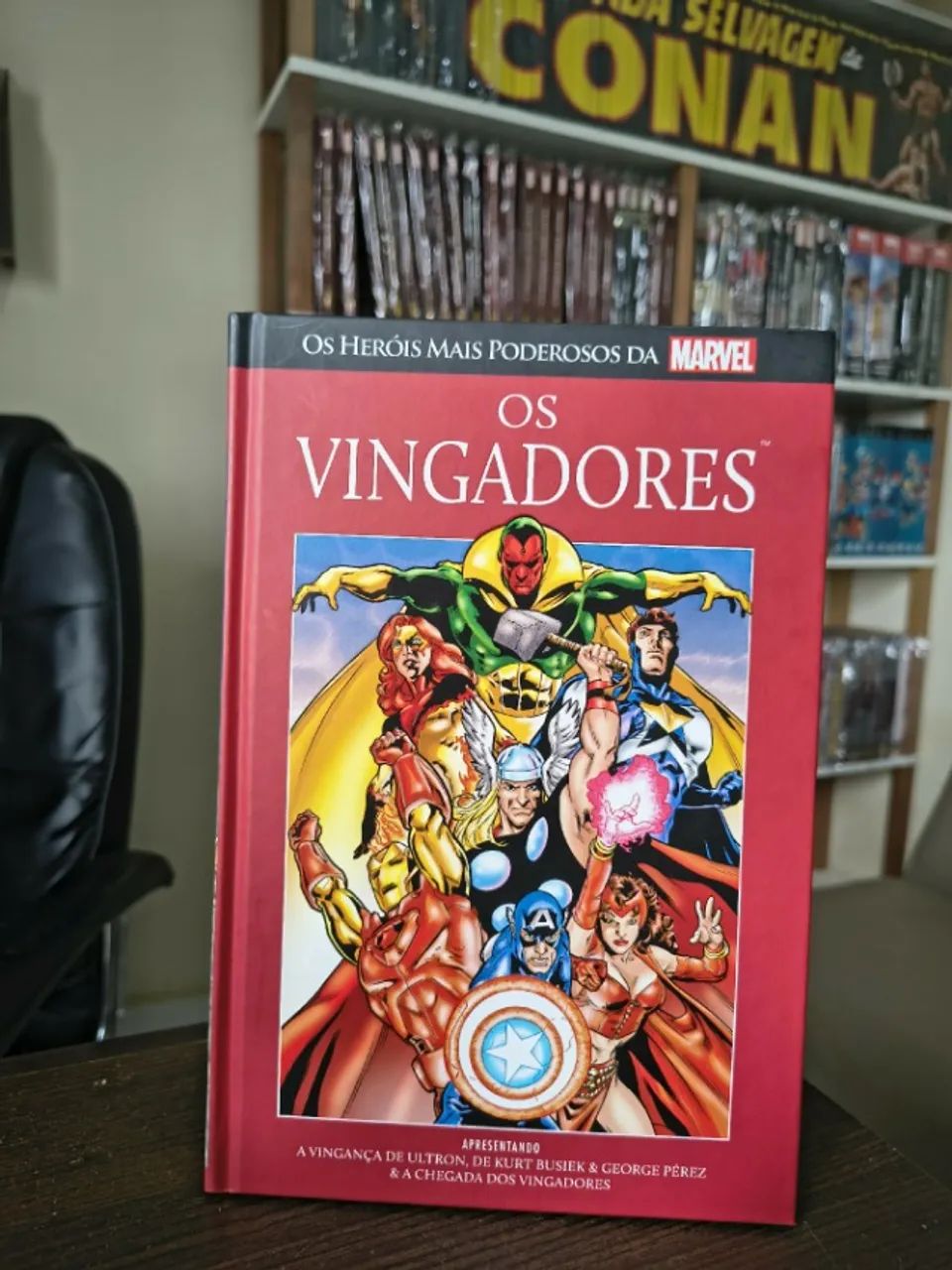 HERÓIS MAIS PODEROSOS DA MARVEL SALVAT: VINGADORES