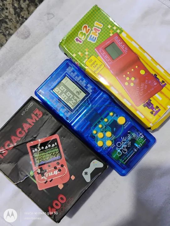 Kit com mini games !!! Usados 