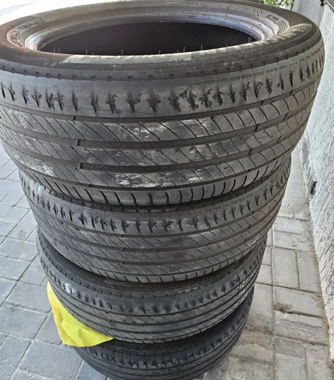 Usado Jogo Pneus Michellin Jeep Compass 225/55 R18 98V Sem Remendos LEIA ANUNCIO  - Foto 2