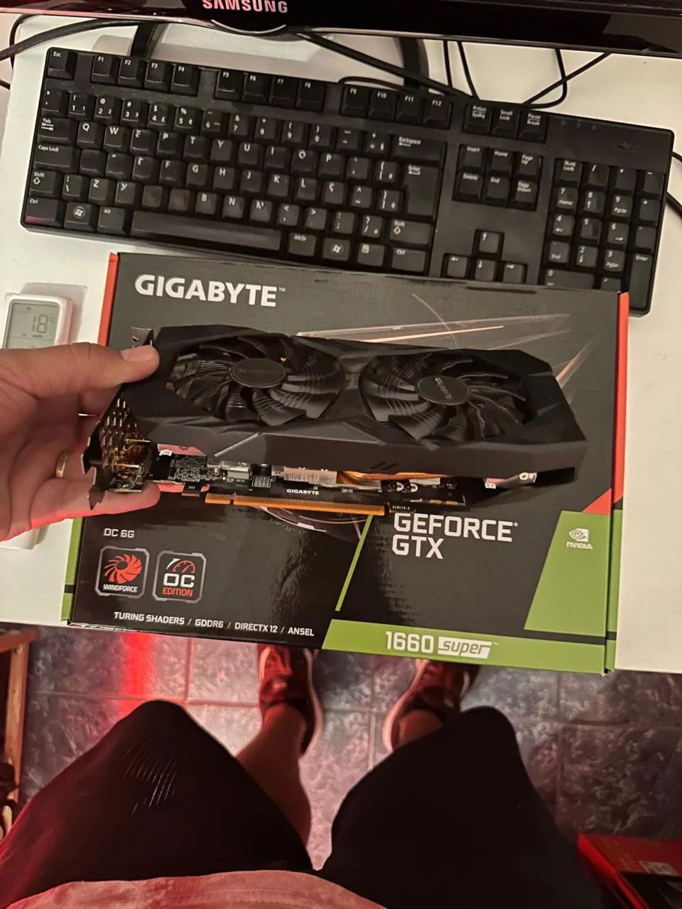 Placa de vídeo gigabyte 1660 super 6 GB - Foto 3