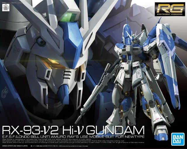 Gundam Hi-nu Rg (real Grade) 1/144