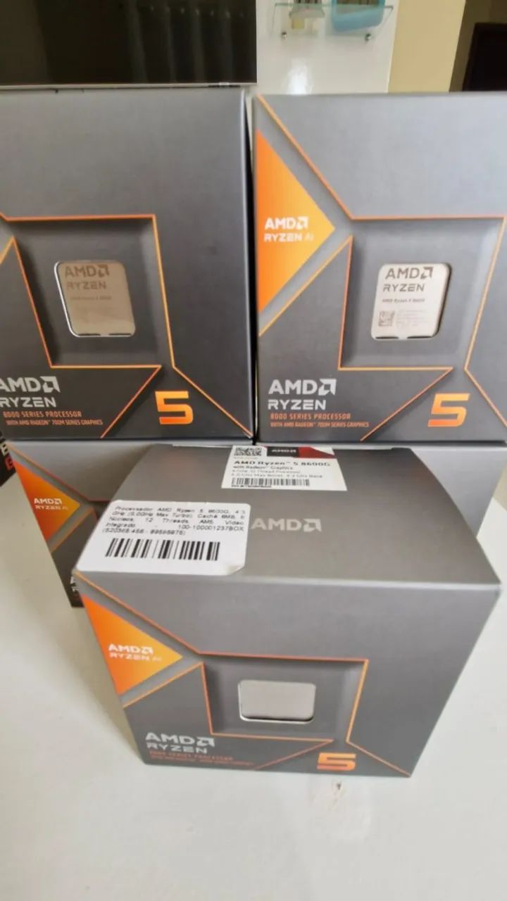 Processador AM5 Ryzen 5 8600g Garantia de 3 Anos ( Novo na caixa lacrado) - Foto 4