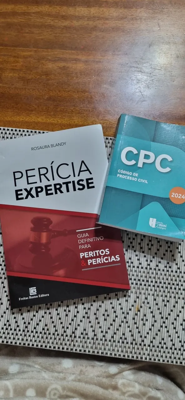 Livros de Direito - Perícia e Expertise, CPC 2024.